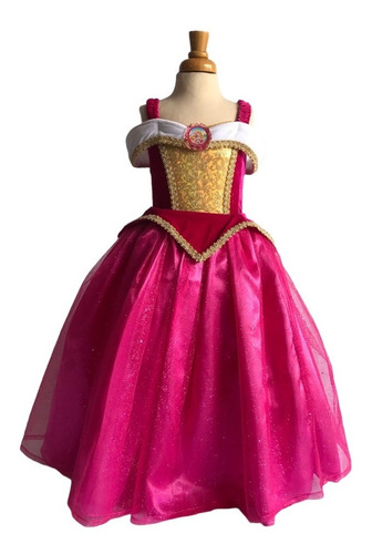 Disfraz De Princesa Aurora - Para Estrenar
