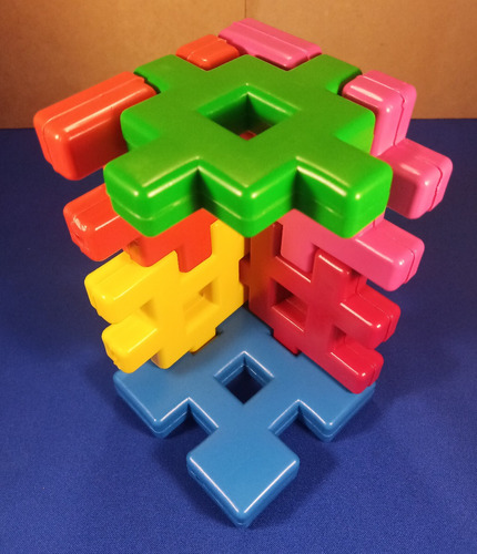 Imagen 7 de 8 de Cubimax Cubo Armable 6 Pz Material Didactico