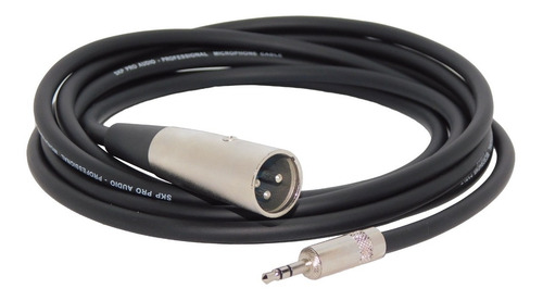 Imagen 2 de 3 de Cable Mini Plug 3,5 Stereo A Canon Macho X 3 Mts