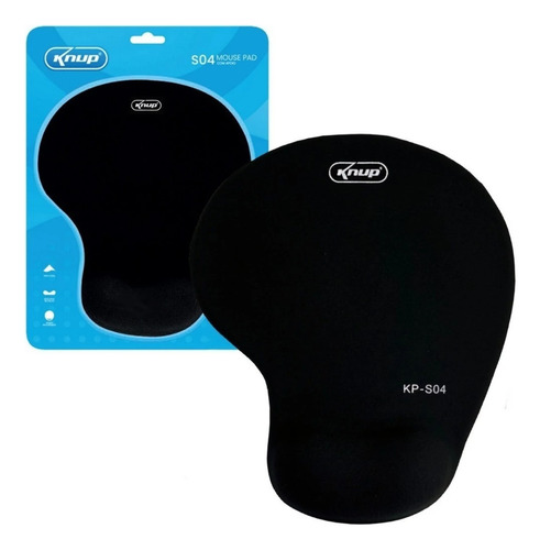 Mouse Pad Ergonômico Com Apoio De Pulso Em Gel Knup Kp-s04