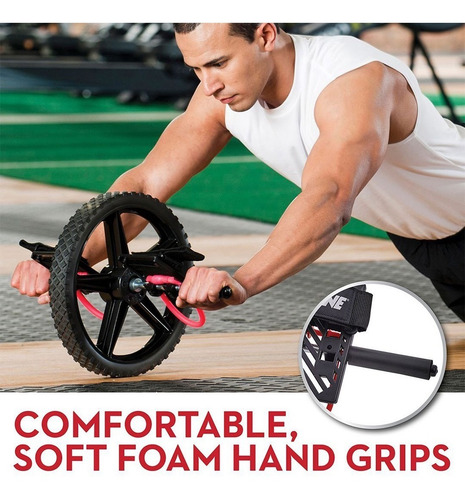 Imagen 3 de 3 de Rueda Para Abdominales Power Wheel Ejercicio
