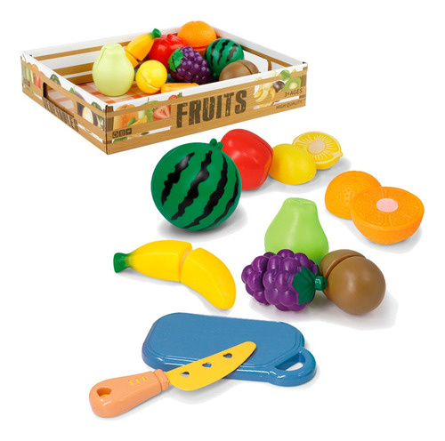 Juguete Canasto De Frutas Con Accesorios - Toystore