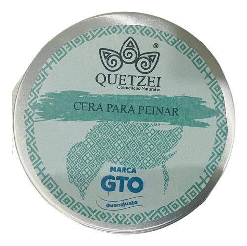 Cera Para Cabello Natural Orgánico 80 G Quetzei Cosméticos