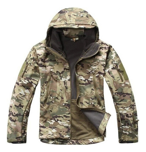 Roupa De Caça Camuflada Impermeável À Prova De Vento T Ry Su