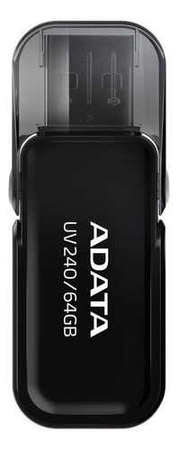 Memoria USB Adata UV240 64GB 2.0 negro