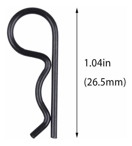 Hobbypark 100pcs Clips Universal Del Coche De Rc Cuerpo Pine