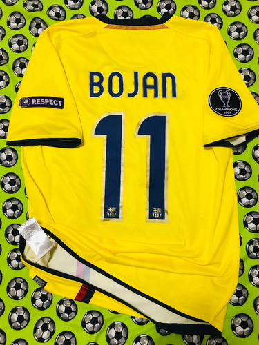 Jersey Nike Fc Barcelona 2009 2010 Champions Bojan S