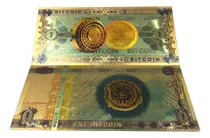 Comprar Billetes Dorados De Bit Coins - Coleccionables En Pan De Oro