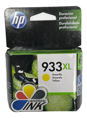 Cartucho Hp 933xl Amarillo-yellow Original