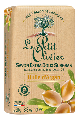 Le Petit Olivier Jabon Surgras Extra Suave - Aceite De Argan
