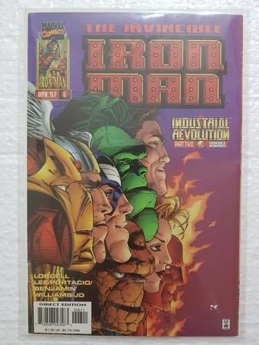 Iron Man (1996 2nd Series) #6 Issue Comics Marvel