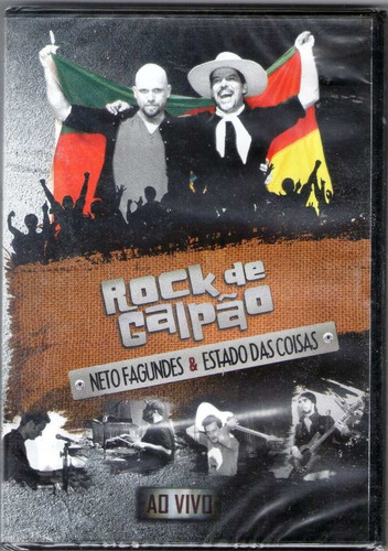 Dvd - Neto Fagundes & Estado Das Coisas - Rock De Galpão