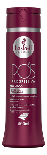 Kit Haskell Pós Progressiva 3 Produtos 300ml Liso Sem Frizz
