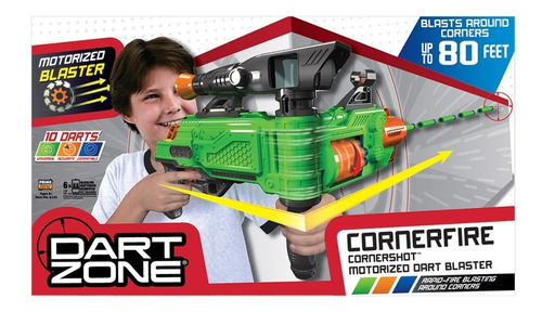 Pistola Rifle Lanza Dardos Dart Zone Cornerfire Motorized 