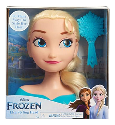 Frozen Disney Elsa Styling Mini Head 7 Pulgadas