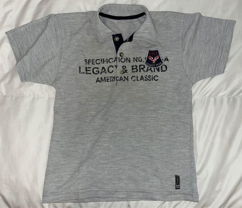 Camisa Niños Talle 7/8 Legacy