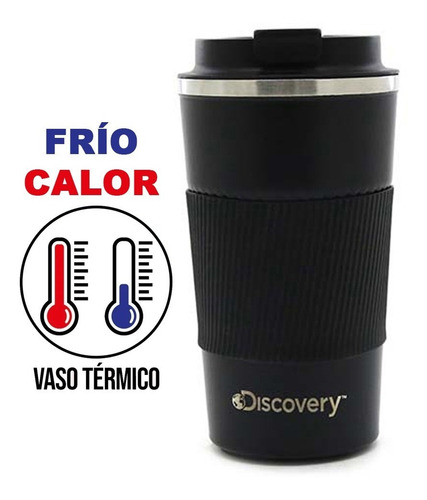 Imagen 2 de 7 de Vaso Termico Jarro Acero Inoxidable Doble Capa Frio Calor