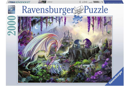 Rompecabezas Ravensburger De 2000 Piezas: Dragon Valley
