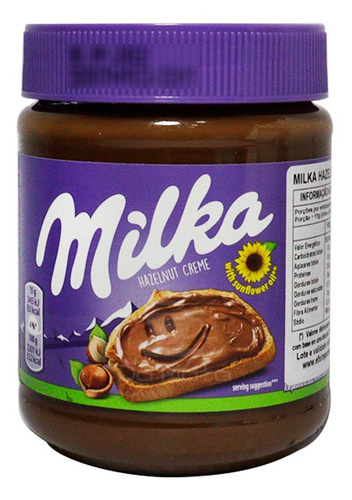 Creme De Avelã Milka Hazelnut 350g Promoção