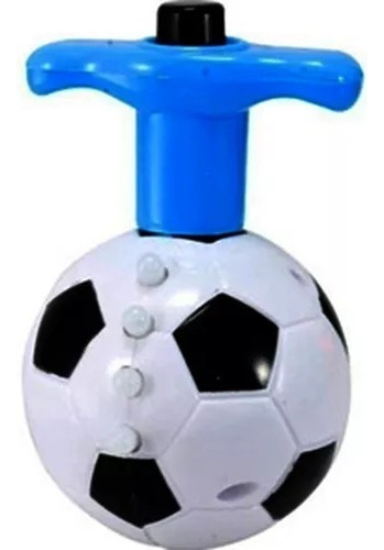Trompo Balon Con Luces, Musical Niño Futbol Juguete 