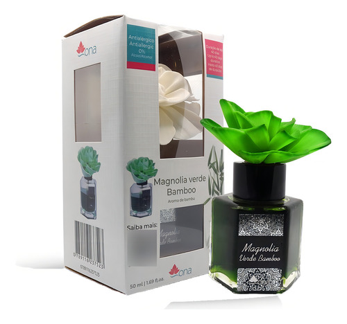 Aromatizante En Flor Bambú Verde 50 Ml Ona