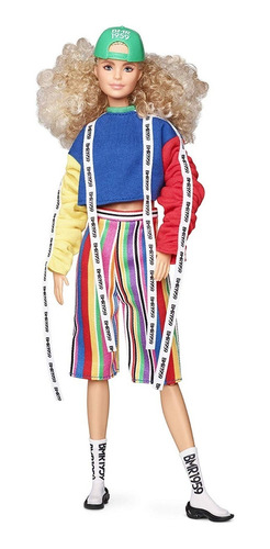 Barbie Bmr1959 Loira Millie  Sweatshirt & Striped Shorts