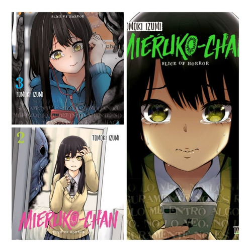 Combo Manga Mieruko-chan 01 A 03 - Manga - Ivrea