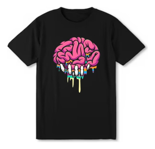 Camiseta Personalizada Frente Diseño Brain