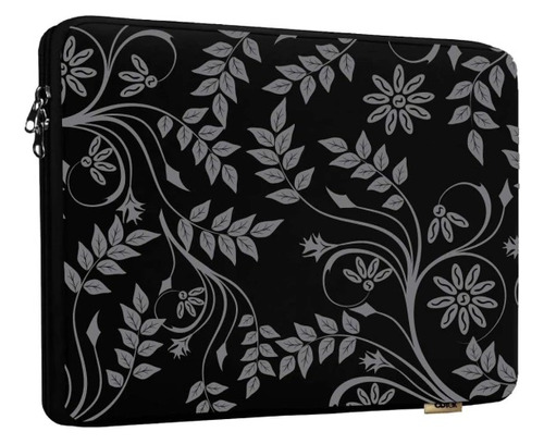 Funda Porta Notebook 15.6 Neoprene Estampado Flores Cdtek