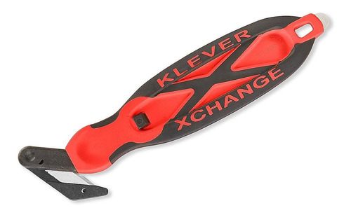 Klever X-change Cúter De Alta Calidad - Un Lado, Roja -6/paq