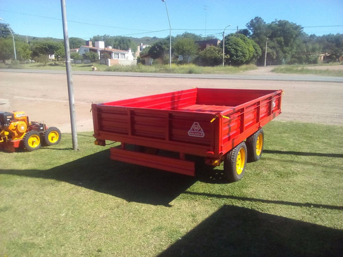 Acoplado Vehicular Roland H2000b Kg, Carro 2 Ejes Balancin