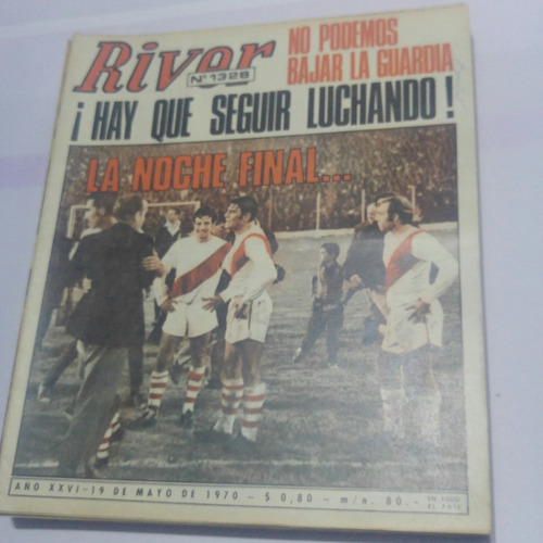 Revista River 1328 Estudiantes De La Plata 3 River Plate 1