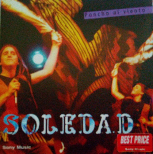 Cd Soledad  Poncho Al Viento  