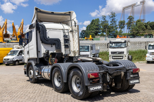 Scania R440 Opticruise 6x4 Com Defletor Em Excelente Estado