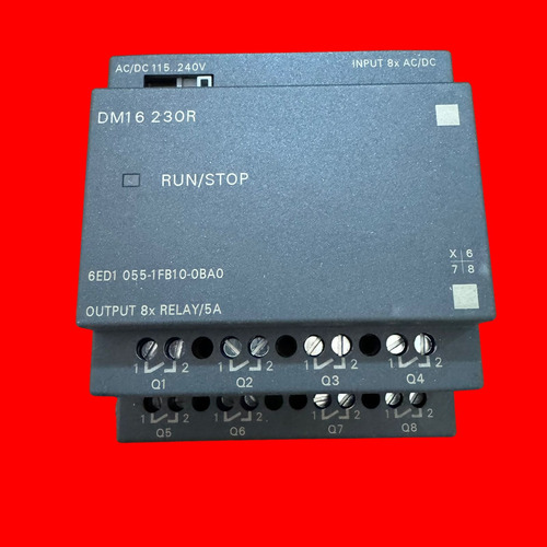 Siemens 6ed1055-1fb10-0ba0 Logo! Dm16 230r Módulo De Expansi