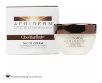 Comprar Crema De Noche Para Piel Morena Afriderm Obey Your Body