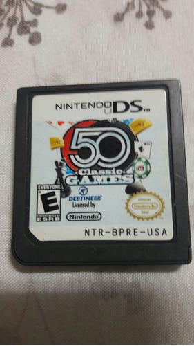 Juego De Nitendo Ds 50 Classic Games Perfecto