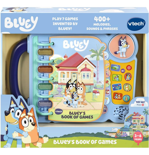 Libro De Juegos De Vtech Bluey Bluey
