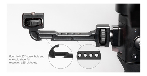 Monitor De Montaje Con 3 Luces Weebill Zhiyun De Bracket S/s