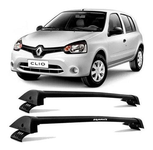 Barras De Techo En Aluminio Renault Clio Hatch 