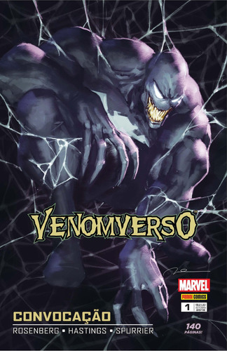Venomverso – Convocação, de Rosenberg, Matthew. Editorial Panini Brasil LTDA, capa mole em português, 2018