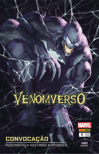 Venomverso – Convocação, de Rosenberg, Matthew. Editora Panini Brasil LTDA, capa mole em português, 2018