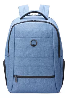 Mochila Portanotebook 1 Comp Delsey Element Voyager Color Celeste