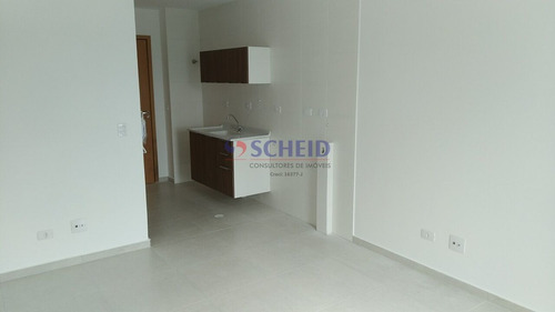 Imagem 4 de 8 de Apartamento Studio No Campo Grande! - Mr72694