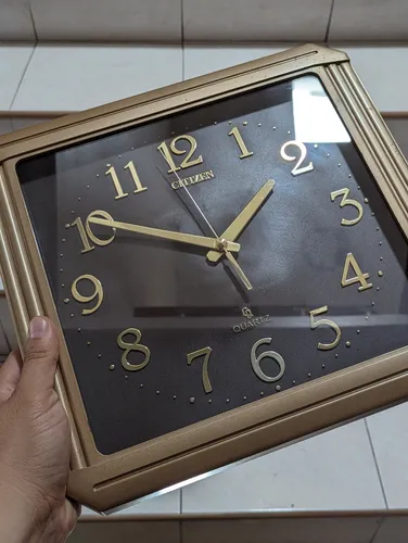 Reloj De Pared Citizen Crystal Vintage A os 80