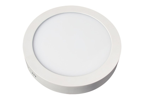 Panel Led 24w Sobreponer En Techo Blanco Calido Redondo