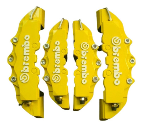 Cubre Caliper Brembo Color Amarillo, Letras 3d !!!