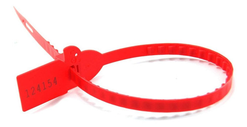 Huishop 1000pcs Plastic Safety Seals Numbered Tags Tie