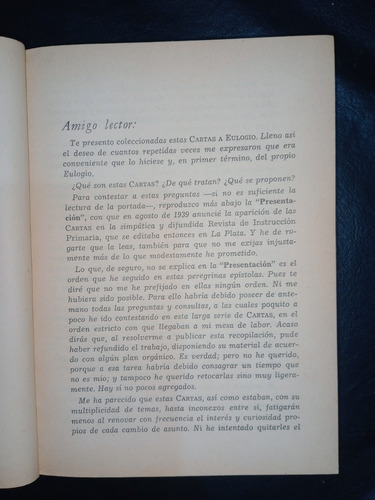 Cartas A Eulogio Problemas Idiomáticos Rodolfo Ragucci