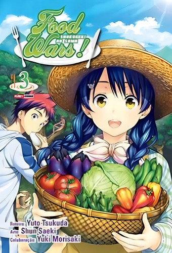Food Wars! Vol. 3 - Vol. 3: Shokugeki No Soma, De Tsukuda, Yuto., Vol. 3. Editorial Panini Brasil **, Capa Mole, Edição 2024-03-20 00:00:00 Em Português